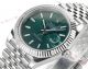 JVS Factory Swiss 3235 Rolex Datejust 2 Green Motif Jubilee Watch Super Clone (3)_th.jpg